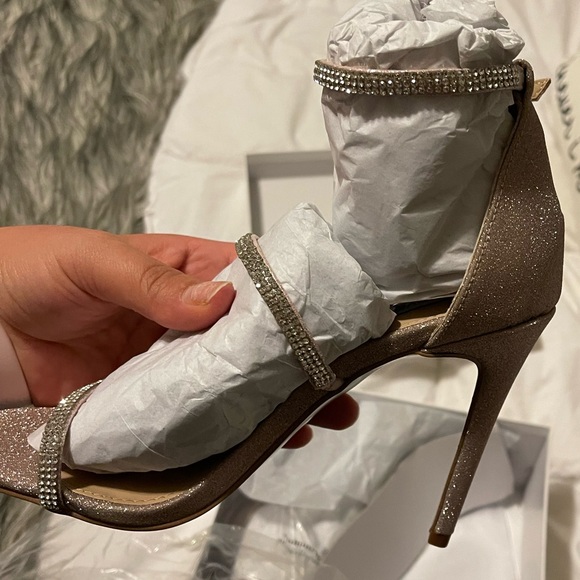 Steve Madden Shoes Crystal Strap Stiletto Sandals Poshmark